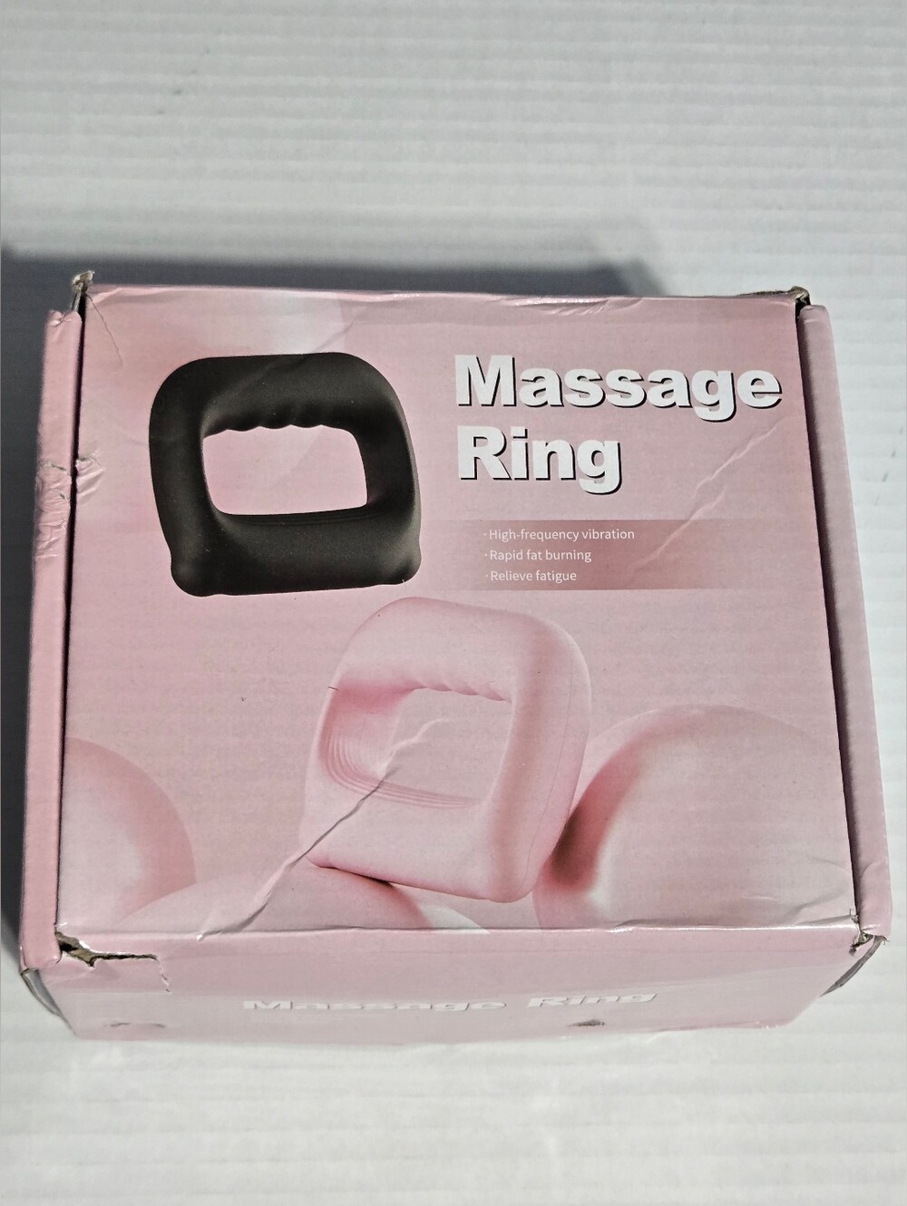 New Rechargeable Handheld Vibration Massage Ring RF198 USB-C